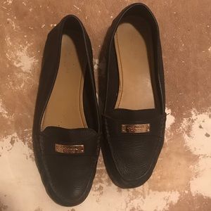 Coach leather drivers chocolate